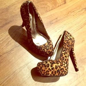 Cheetah heels